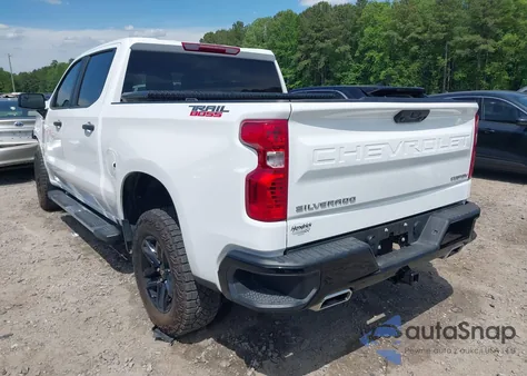 2025 Chevrolet Silverado 1500 4Wd Short Bed Custom Trail Boss from USA, damaged, VIN 3GCUKCED6SG194217